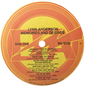 Lynn Anderson : The Best Of Lynn Anderson - Memories And Desires (LP, Comp)