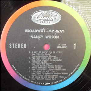 Nancy Wilson : Broadway - My Way (LP, Album)