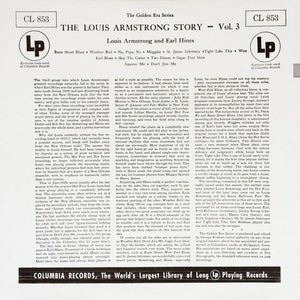 Louis Armstrong And Earl Hines : The Louis Armstrong Story - Volume 3 (LP, Comp, Mono, RE)