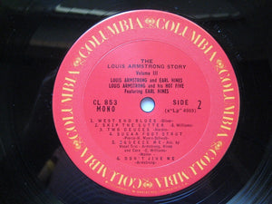 Louis Armstrong And Earl Hines : The Louis Armstrong Story - Volume 3 (LP, Comp, Mono, RE)