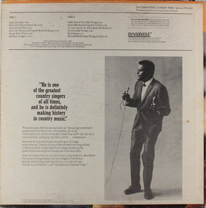 Charley Pride : The Sensational Charley Pride (LP, Album, Ind)