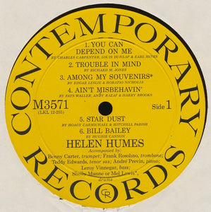 Helen Humes : Helen Humes (LP, Album, Mono)