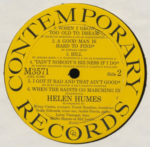 Helen Humes : Helen Humes (LP, Album, Mono)