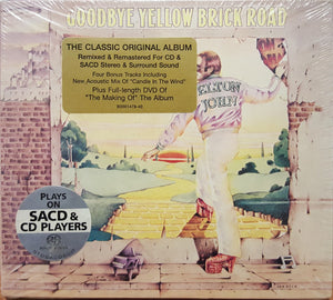 Elton John : Goodbye Yellow Brick Road (2xSACD, Hybrid, Multichannel, Album, Dlx, 30t + DV)