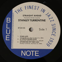 Laden Sie das Bild in den Galerie-Viewer, Stanley Turrentine : Straight Ahead (LP, Album)
