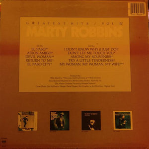 Marty Robbins : Greatest Hits Vol. IV (LP, Comp)