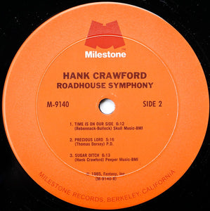 Hank Crawford : Roadhouse Symphony (LP, Album)