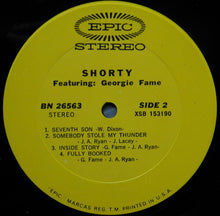 Load image into Gallery viewer, Georgie Fame : Shorty  Featuring Georgie Fame (LP, Album)
