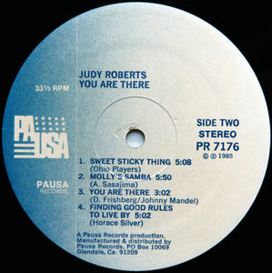 Judy Roberts : You Are There (LP, Album)
