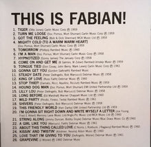 Load image into Gallery viewer, Fabian (6) : This Is Fabian! (CD, Comp)
