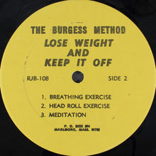 Load image into Gallery viewer, Russ Burgess (2) : Lose Weight And Keep It Off: The Burgess Method (LP)
