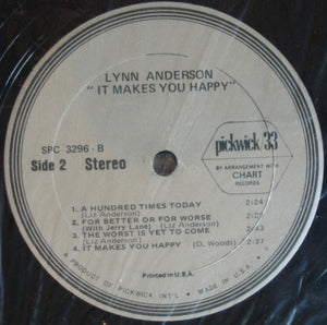 Lynn Anderson : It Makes You Happy (LP, Album)