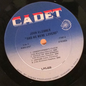 John Klemmer With Quartet And With Strings* : And We Were Lovers (LP, Album)