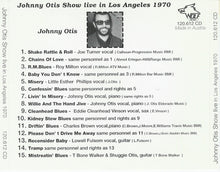 Load image into Gallery viewer, Johnny Otis Show* : Live In Los Angeles 1970 (CD, Album)
