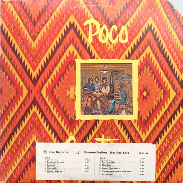 Poco (3) : Cantamos (LP, Album, Promo, San)