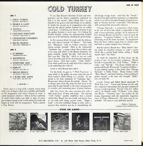 Ray Bryant : Cold Turkey (LP)