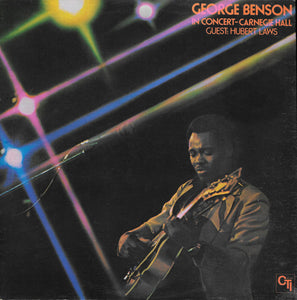 George Benson : In Concert - Carnegie Hall (LP, Album, RE)