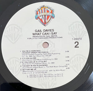 Gail Davies : What Can I Say (LP, Album, All)
