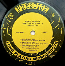 Laden Sie das Bild in den Galerie-Viewer, Gene Ammons : Greatest Hits, Vol. 1 - The Sixties (LP, Comp, RM)
