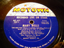 Charger l&#39;image dans la galerie, Mary Wells : Recorded Live On Stage (LP, Album)
