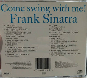 Frank Sinatra : Come Swing With Me! (CD, Album, RE, RM)