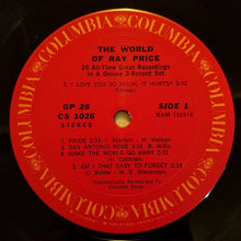 Load image into Gallery viewer, Ray Price : The World Of Ray Price (2xLP, Comp)
