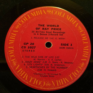 Ray Price : The World Of Ray Price (2xLP, Comp)