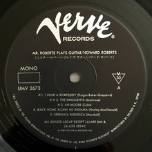 Load image into Gallery viewer, Howard Roberts : Mr. Roberts Plays Guitar (LP, Album, Mono, RE)
