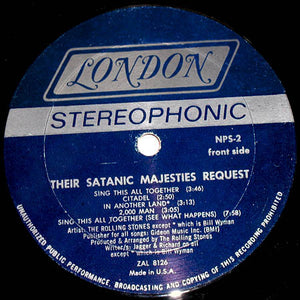 The Rolling Stones : Their Satanic Majesties Request (LP, Album, Len)