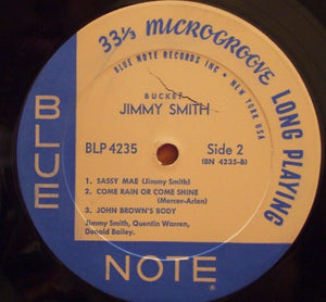 The Incredible Jimmy Smith* : Bucket (LP, Album, Mono)