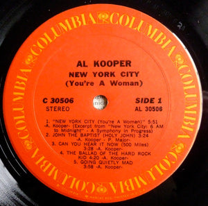 Al Kooper : New York City (You're A Woman) (LP, Album, Gat)
