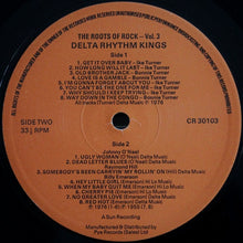 Laden Sie das Bild in den Galerie-Viewer, Various : Sun: The Roots Of Rock: Volume 3: Delta Rhythm Kings (LP, Comp, Mono)
