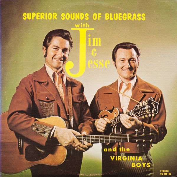 Jim & Jesse And The Virginia Boys : Superior Sounds Of Bluegrass (LP)