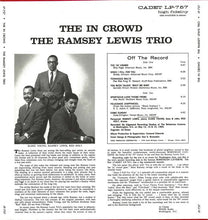 Charger l&#39;image dans la galerie, The Ramsey Lewis Trio : The In Crowd (LP, Album)
