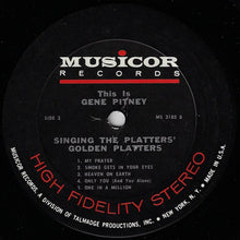 Charger l&#39;image dans la galerie, Gene Pitney : This Is Gene Pitney Singing The Platters&#39; Golden Platters (LP)
