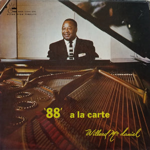 Willard McDaniel : '88' A La Carte (LP, Album, Mono)