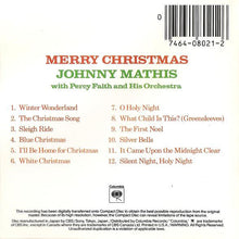 Laden Sie das Bild in den Galerie-Viewer, Johnny Mathis With Percy Faith And His Orchestra* : Merry Christmas (CD, Album, RE)
