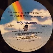 Load image into Gallery viewer, Alfred Newman : The Greatest Story Ever Told (Original Motion Picture Score) (LP, Album, RE)
