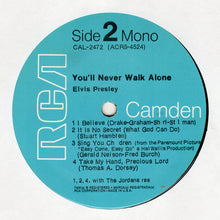 Charger l&#39;image dans la galerie, Elvis* : You&#39;ll Never Walk Alone (LP, Album, Comp, Mono, Ind)
