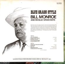Load image into Gallery viewer, Bill Monroe And His Blue Grass Boys* : Blue Grass Style (LP, Comp)
