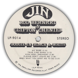 Clifton Chenier & Rod Bernard : Boogie In Black & White (LP, Album)