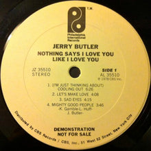 Load image into Gallery viewer, Jerry Butler : Nothing Says I Love You Like I Love You (LP, Album, Promo)
