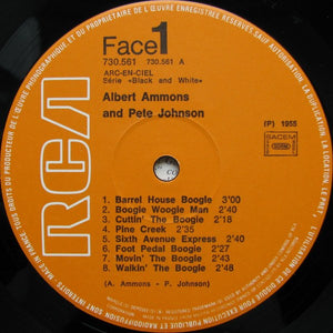 Albert Ammons - Pete Johnson / Jimmy Yancey : Boogie Woogie Man (LP, Comp, RE)