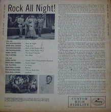 Laden Sie das Bild in den Galerie-Viewer, Various : Rock All Night! (LP, Album, Mono)
