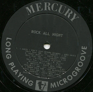 Various : Rock All Night! (LP, Album, Mono)
