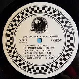 Zuzu Bollin : Texas Bluesman (LP, Album)