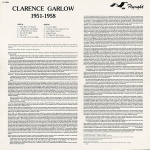 Clarence "Bon Ton" Garlow* : 1951-58 (LP, Comp, Mono, RM)