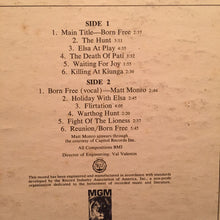 Load image into Gallery viewer, John Barry : Born Free (Original Sound Track Recording) (LP, Album, Mono)
