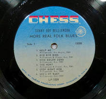 Laden Sie das Bild in den Galerie-Viewer, Sonny Boy Williamson (2) : More Real Folk Blues (LP, Album, Comp, Mono)
