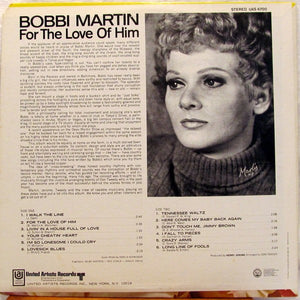 Bobbi Martin : For The Love Of Him (LP, Album, RE)